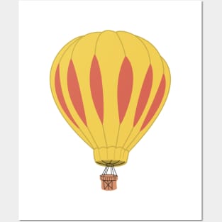 Hot-air balloon Posters and Art